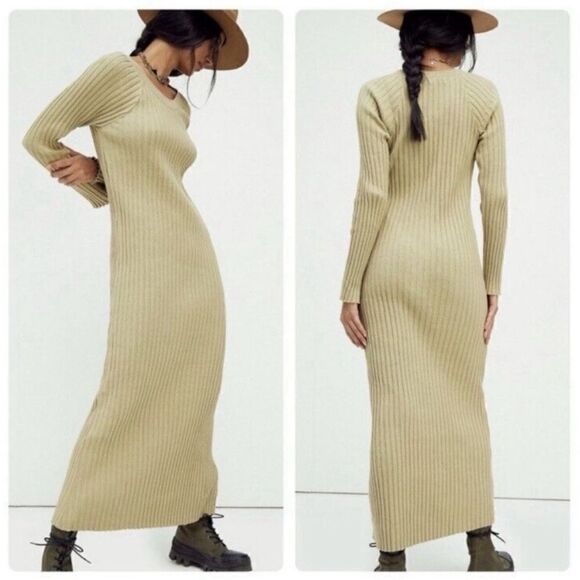 NWT Free People Beach Walk About Maxi Dress - Picture 10 of 13